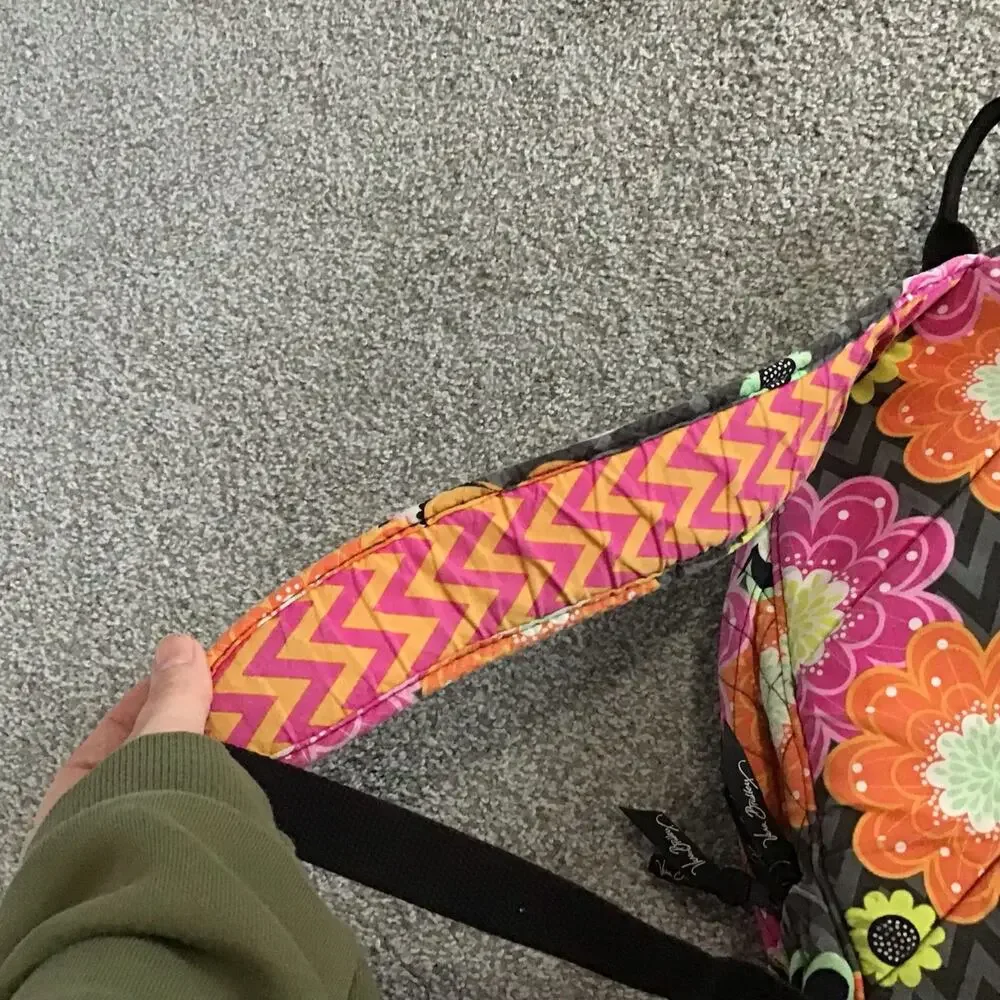 Vera Bradley Chevron Floral Paisley Print BackPack